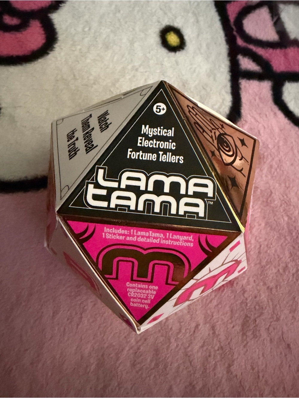 Lama Tama Mystical Electronic Fortune Teller - Pink & Black